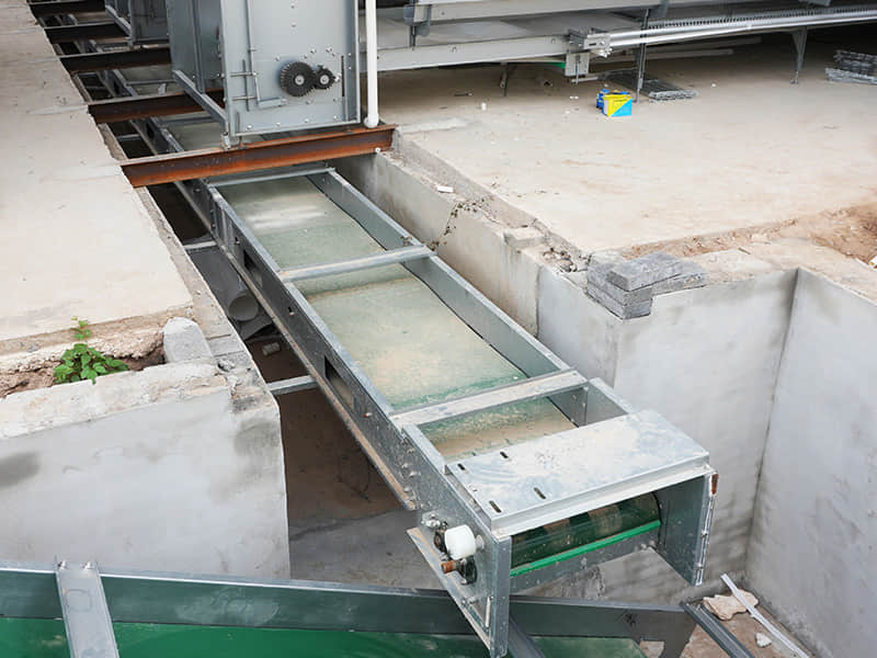 Belt Type Manure Removal System