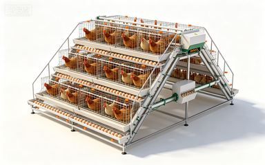 Type A Chicken Cage | High-Efficiency Tiered Laying Hen Farming Solution