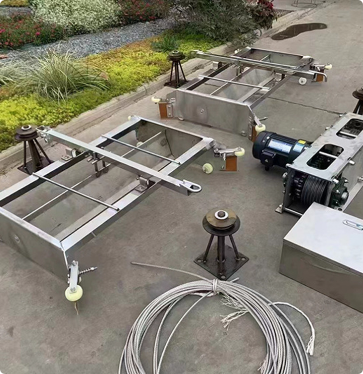 Automatic Scraper Manure Removal System for Poultry Chicken Farms