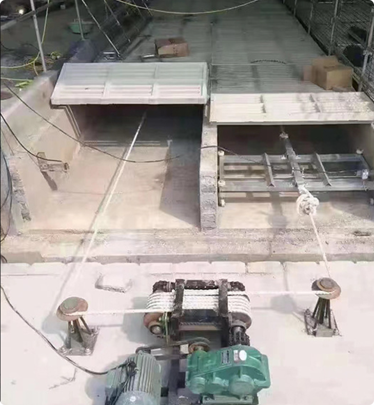 Automatic Scraper Manure Removal System for Poultry Chicken Farms