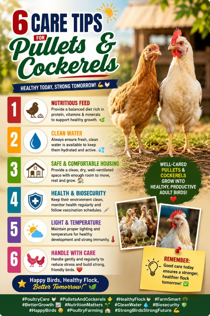 How to Raise Pullets and Cockerels: 6 Must-Know Care Tips for Beginners