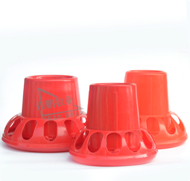 Plastic Chick Feeder Bucket Anti-Waste Poultry Feed Container For Chicks Ducklings Small Birds