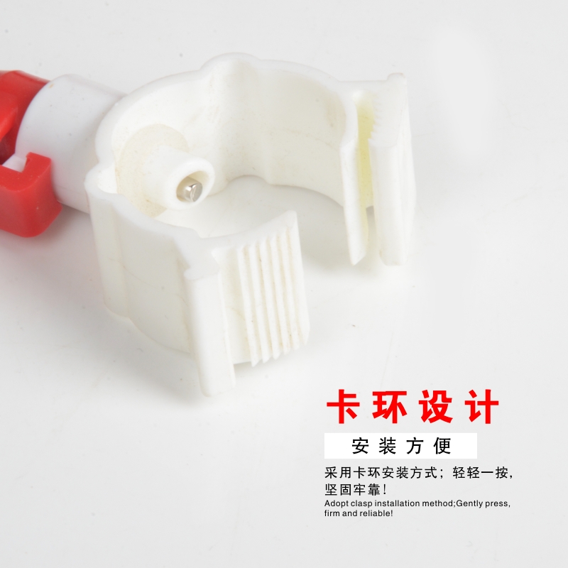 Clamp Type Steel Ball Chicken Nipple Drinker | 360° Automatic Poultry Water Nipples