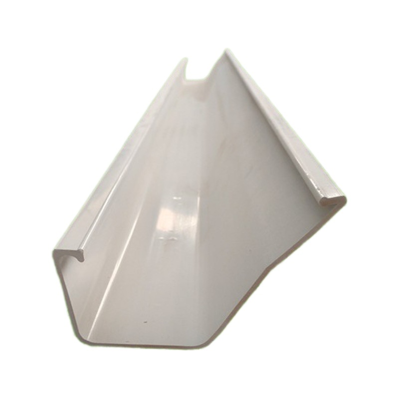 Layer Chicken Feeding Trough White Color Polyvinyl Chloride PVC Long Service Life